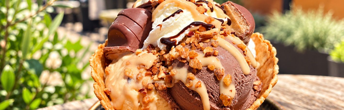 IJscoupes & desserts bij Stadscafé Simons Doetinchem