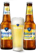 Bavaria Radler Lemon 2,0% en 0,0% · fles 33cl